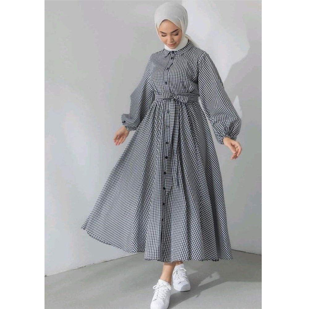 Ladies checkered Frock